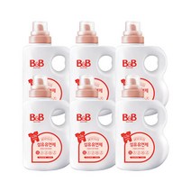 섬유유연제 자스민 용기, 1500ml x 6개