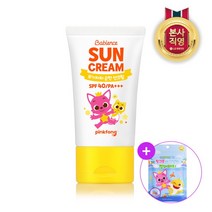 [LG생활건강] 베비언스 핑크퐁 선크림 60ML + Baby 핑크퐁 아기상어 썸머패치, 상세 설명 참조