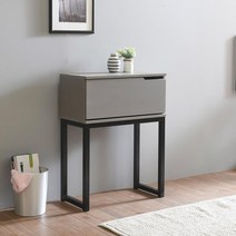 거실안방 심플스틸 사이드 보조서랍장(60cm 7색) 콘솔 슬림 앤틱 모던 소형, 아카시아
