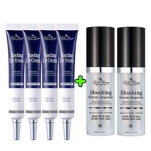 라벨영 쇼킹아이크림 4개+ 쇼킹소름앰플 2개, set/-