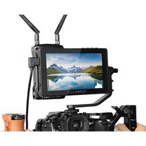 필월드 F5 PRO V2 5.5인치 카메라 프리뷰 모니터 터치스크린, 1세트, F5 PRO + F970 배터리&충전기