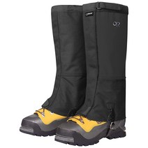 Outdoor Research 남성용 익스페디션 크로커다일 게이터, Medium, Black