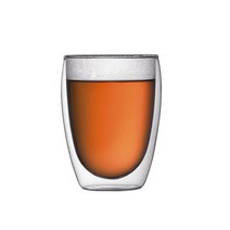 보덤 파비나 더블월 글라스 유리잔 350ml, 4개