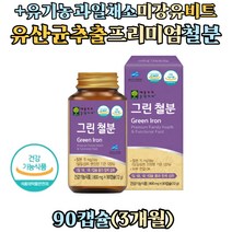 예신 여성 임신준비 선물 식물성 비헴철 HEMOGLOBIN 철분영양제 유산균 배양물 철분 유기농 과일채소 미강유 비트 파슬리 헤모글로빈 타블렛 여성 임산부 수유부 산모 혈액생성