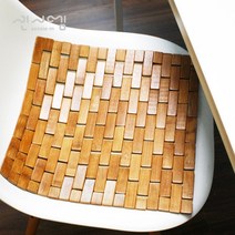 시원한 천연 대나무 통풍방석 여름방석 쿨방석 대자리 차량용 사무실용, 1. 벽돌무늬대방석, 1. 벽돌모양 대방석