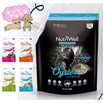 [냥냥이멍멍이]뉴트리웰 그레인프리 캣 오이스터 전연령 1.5kg 캣츄 5개입, 캣츄 닭가슴살&밤