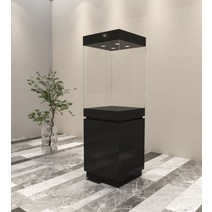 보석 유물 쇼케이스 박물관 부스 디스플레이 캐비닛, 500X500X1200 화이트