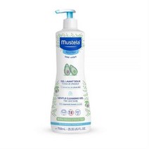 무스텔라 젠틀 클렌징 젤 샴푸 앤 바디워시, 2개, 750ml