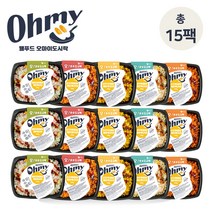 웰푸드 오마이 볶음밥도시락 10종 양많은 볶음밥 냉동 간편식 직장인 점심대용, 290g, 15개