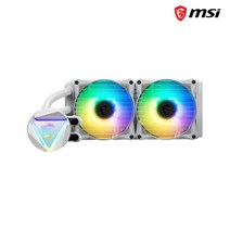 부피가 큰 상품은 개별 택배비 적용으로인한 2개이상 구매시 착불로 발송됩니다.MSI MAG 코어리퀴드 240R V2 2열 수냉쿨러 (화이트)