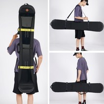 스노우보드데크 스노보드 스노우보드장비 4 색 보호 소프트 슬리브 커버 케이스 바인딩 온 백 긁힘 방지 운송 보관 백에 포장, 노란색 140x28cm