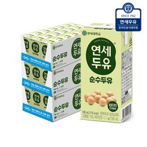 연세우유 연세 순수두유190mlx72입, 72개, 190ml