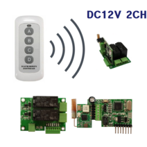 BY52 장거리 송수신 국내인증 무선 리모컨 DC12V 2채널 릴레이 접점타입 각종 ON/OFF 모터제어