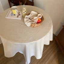 BS 방수식탁보 린넨무지 감성테이블보 캠핑테이블보 8size, 방수린넨무지, 140*90