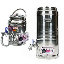 태릉금속 티알엠 스테인리스 회사 학교 단체급식 식당 업소용 물 국 커피 컵라면 대형 전기물끓이기, 스텐 전기물끓이기 30L