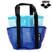 A2AC1AB19-BLU 아레나 메쉬 포켓 가방 수영가방, BLU/FREE