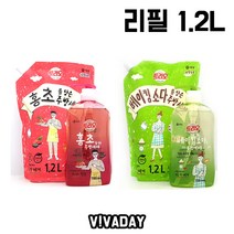 MY 애경트리오 리필 1.2L 홍초 베이킹소다