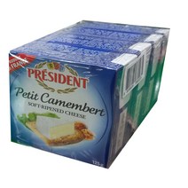 프레지던트 쁘띠 까망베르치즈125g X 4입 아이스포장무료 코스트코 까망베르치즈