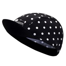 [원아더] 사이클링캡 자전거 모자 조각모 사이클모자, 블랙도트