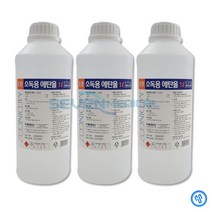 조은 소독용 에탄올 1L, 3개