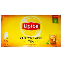 LIPTON TEA 50ea 립톤 홍차 50티, 100g