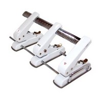 바이하츠 3공 원터치 조정레버 이동펀치 P-903, 혼합색상, 2개