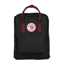피엘라벤 칸켄 클래식 백팩 블랙 OX 레드 Fjallraven Kanken Backpack