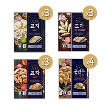 [오뚜기] 프리미엄 XO만두 4종 13봉 (고기 교자324g*3봉+김치교자 360g*3봉, 상세 설명 참조