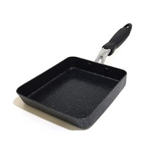 엘턴 에코린쿡 IH 인덕션 사각 후라이팬 대 20cm 손잡이후라이팬 사각프라이팬 일반후라이팬 계란말이후라이팬, 단일사이즈