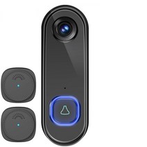 현관 CCTV 문앞 홈캠 WiFi 도어벨 스마트 무선 CCTV 보안 초인종 카메라, B