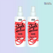 아모스 스타일 익스프레션 락킹 피니셔 헤어스프레이 200ml 2개, 락킹 피니셔 200ml 2개