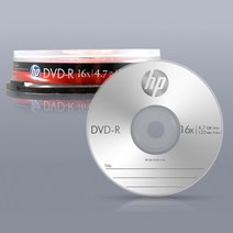 [홈앤스쿨] DVD-R (10P) 케익 4.7GB 16배속 저장 보관