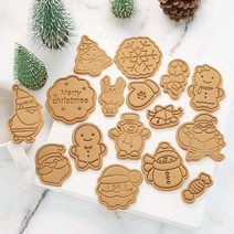 귀여운몰드 미니주먹밥틀 4Pcs 크리스마스 진저 브레드 맨 하우스 도시락데코 벚꽃 모양, C
