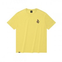 VOLCOM 스톤 시그니처 컴포트핏 티셔츠 옐로우