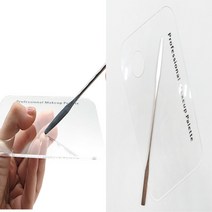 메이크업 믹싱 파운데이션 네일아트 투명 팔레트 세트