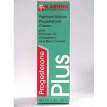 미국 카루나 프로게스테론 플러스 크림 57g 프로게스테론 황체호르몬 여성 호르몬 Karuna Progesterone Plus Cream 바디크림, 1개