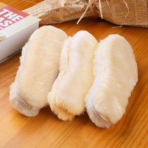 이노스포츠 브라운 양털 보온 신발깔창 방한인솔 22mm양모 230에서275mm까지 10가지사이즈, 브라운/39호245mm