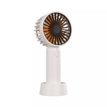 샤오미선풍기5세대 무선 캠핑 높이조절 탁상용 XiaomiYoupin 휴대용 냉각 팬 야외용 전기 USB 충전식 핸드 헬드 미니 에어컨 가습기, [01] White