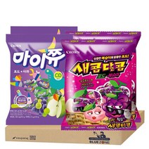 마이쮸 포도사과284g x 2 + 새콤달콤 포도복숭아 200g x 2