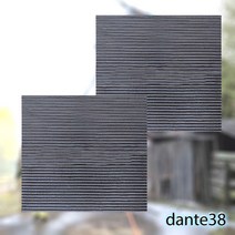 방진고무판 나비엠알오 골방진판 방음 골 고무 30T 300x300mm 진동전달방지