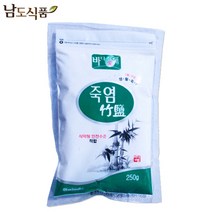 생활죽염 250g 식염및양치용 천일염 죽염 미용염 소금 미용소금, 1