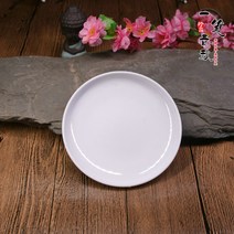 도자기공방 서예 먹물 접시 팔레트 국화 묵반 화이트 조색 사기 문방사우 잉크 그릇 수채꽃 1837829894, 6인치 비닐 접시 (직경 14cm )