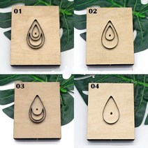 목형 가죽재단 DIY 패턴 커터 프레스 절곡 철판 가죽공예 도구Japan steel blade rule die cut steel 펀치 눈물 방울 귀걸이 절단 금형 wood, 1-30mm, 1개