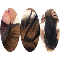 반반가발 단발머리C컬펌 통가발 여자묶음머리 티안나는반가발 긴단발파마 미디엄단발 마틸다가발 둥근얼굴단발머리 로우포니테일 짧은단발머리펌, 60센티미터 길이 120 다크 브라운 묶음 클립 비고