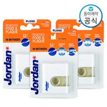 조르단 치실 인비트윈 좁은 치아용 50M 3개