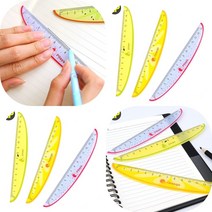 마트498 과일모양 자 15CM 다꾸 초등학생 중학생 미술학원 다이어리꾸미기 문구도매