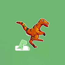 맘아트 컬러룬 색칠풍선 그리기풍선 공룡, D.스테고사우르스