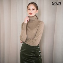 고비(GOBI) 실크 캐시미어 홀가먼트 터틀넥 풀오버