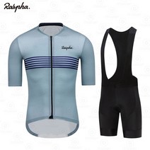 자전거복 봄 여름 싸이클 라이딩 의류 팀Rapha 남성 사이클링 저지 세트 레이싱 자전거 의류 정장 산악 스, 10 Summer Set  10