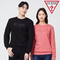 게스 게스 공용 로고 기모 맨투맨_K MM4K9465